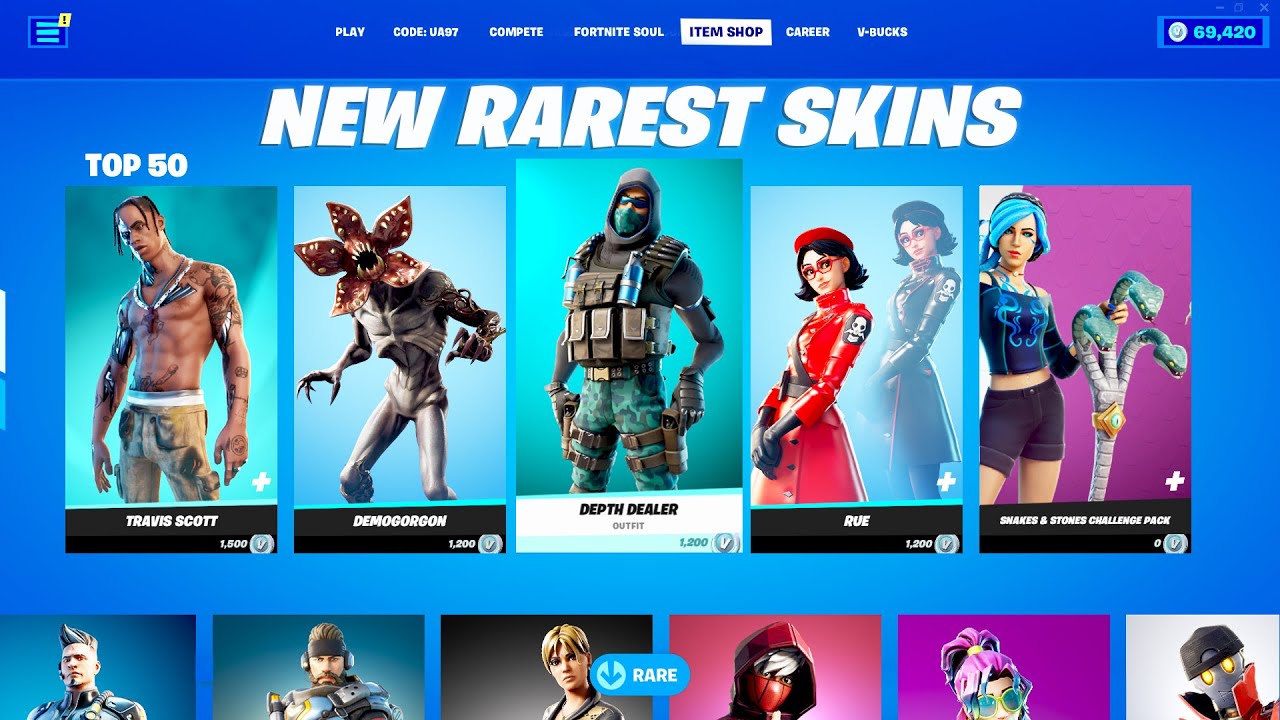 Fortnite Item Shop: Rare Skins Possibly Removed Permanently Fortnite Item Shop: Rare Skins Possibly Removed Permanently