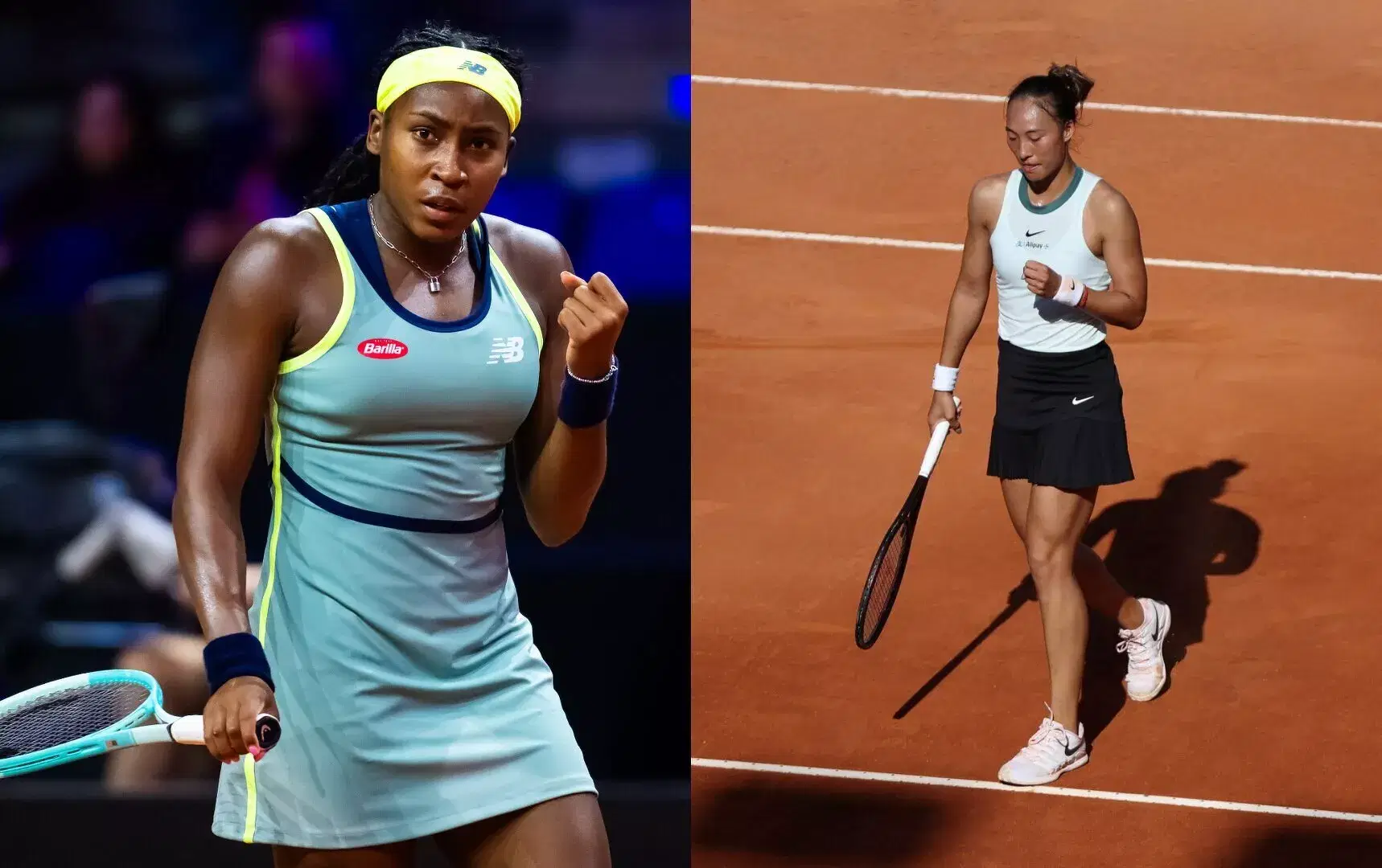 Gauff Beats Zheng In Italian Open Semifinal Gauff Beats Zheng In Italian Open Semifinal