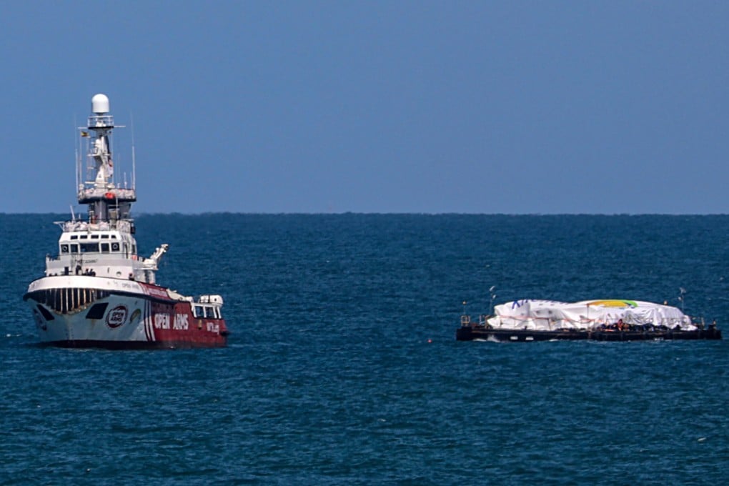 Gaza-Bound Aid Ship Issues SOS Following Drone Attack Claim Gaza-Bound Aid Ship Issues SOS Following Drone Attack Claim