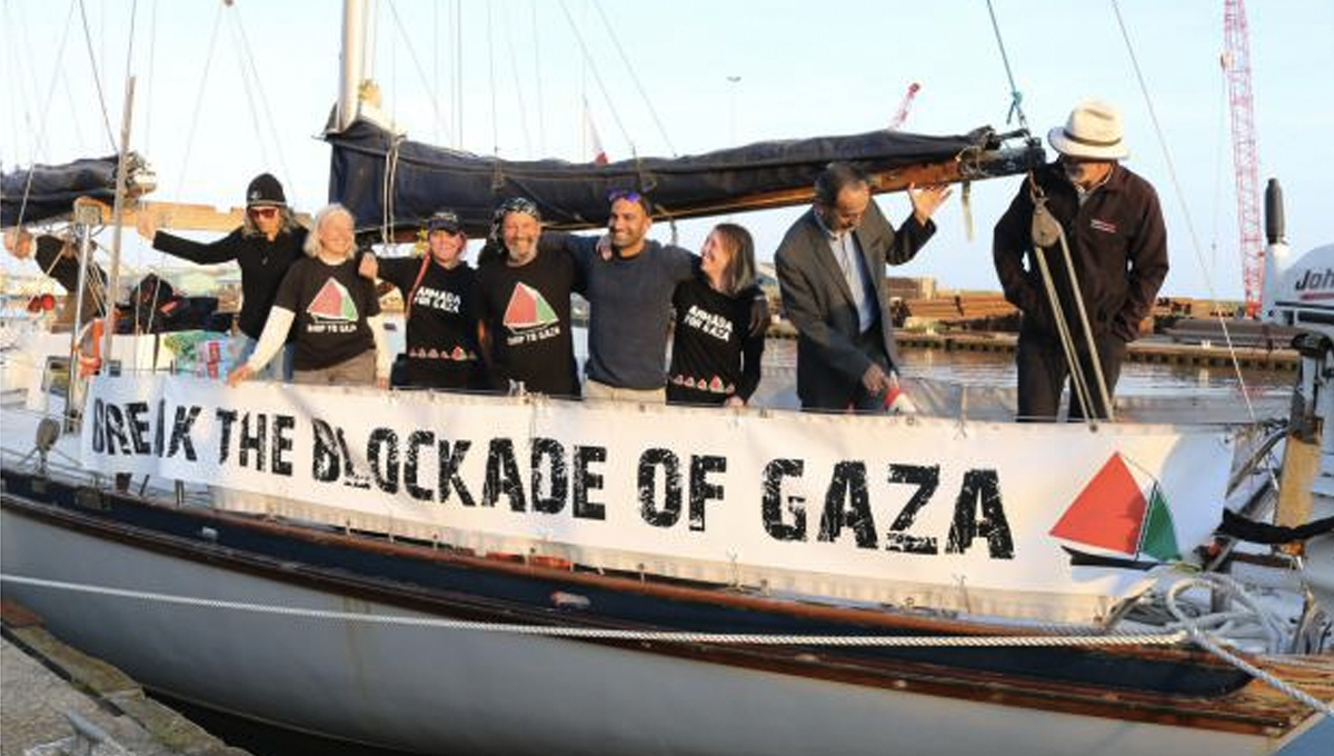Gaza Freedom Flotilla SOS: Drone Attack Reported Off Malta Gaza Freedom Flotilla SOS: Drone Attack Reported Off Malta