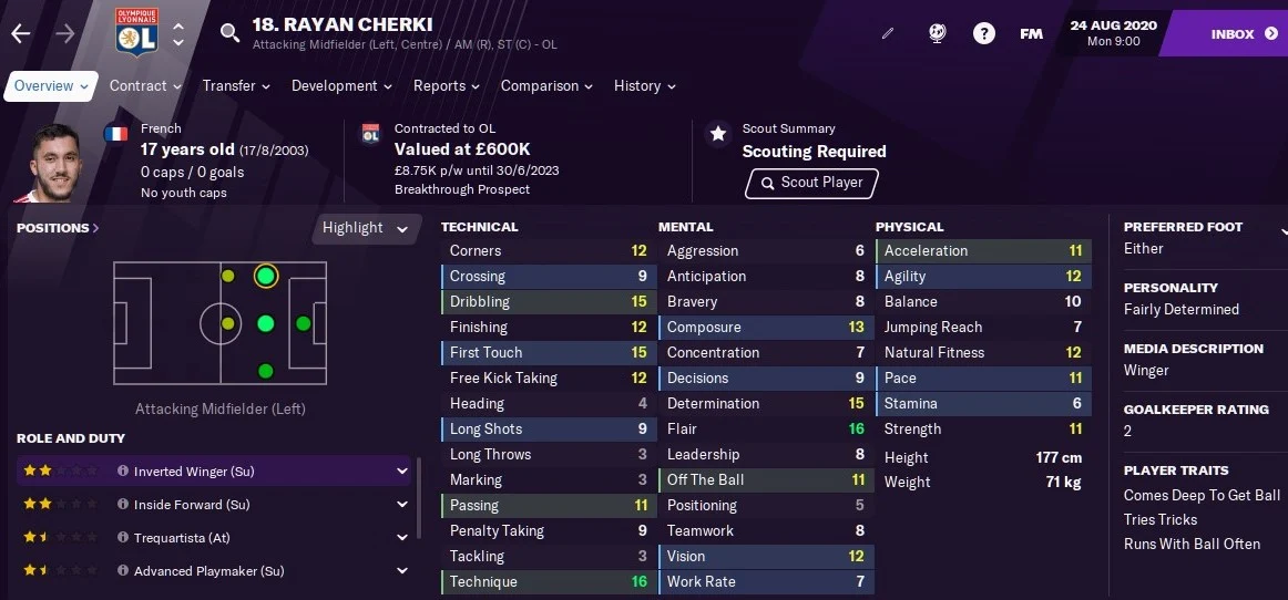 German Football Expert Weighs In On Rayan Cherki German Football Expert Weighs In On Rayan Cherki