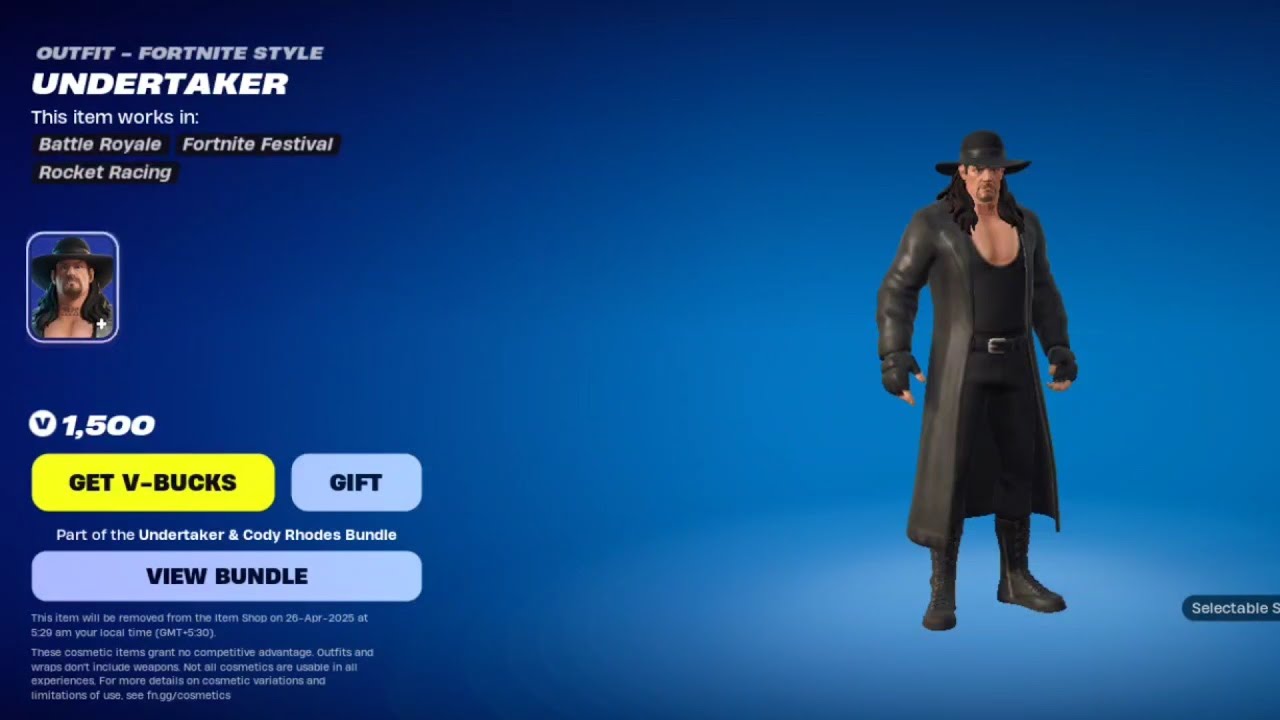 Get The Cody Rhodes And The Undertaker Fortnite Skins: A Step-by-Step Guide Get The Cody Rhodes And The Undertaker Fortnite Skins: A Step-by-Step Guide