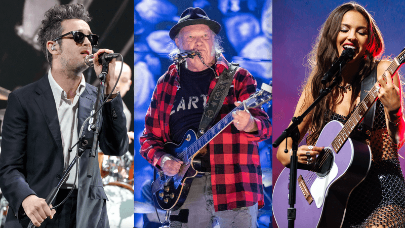 Glastonbury 2025: Olivia Rodrigo And The 1975 Join The Lineup Glastonbury 2025: Olivia Rodrigo And The 1975 Join The Lineup