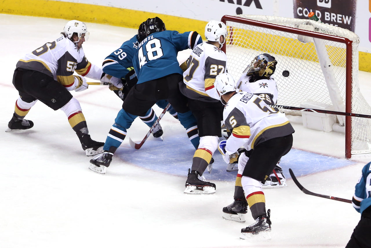 Golden Knights Blank Blue Jackets 4-0; Hill's Stellar Performance Leads Victory Golden Knights Blank Blue Jackets 4-0; Hill's Stellar Performance Leads Victory