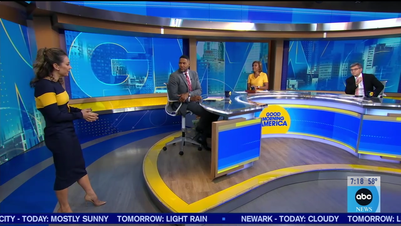 Good Morning America's Ginger Zee Addresses Critic's Remarks On Aging Good Morning America's Ginger Zee Addresses Critic's Remarks On Aging