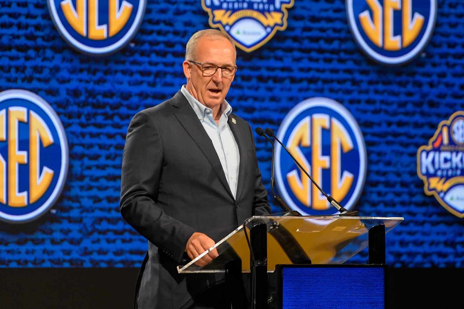Greg Sankey Backs Nine-Game SEC Football Schedule Greg Sankey Backs Nine-Game SEC Football Schedule