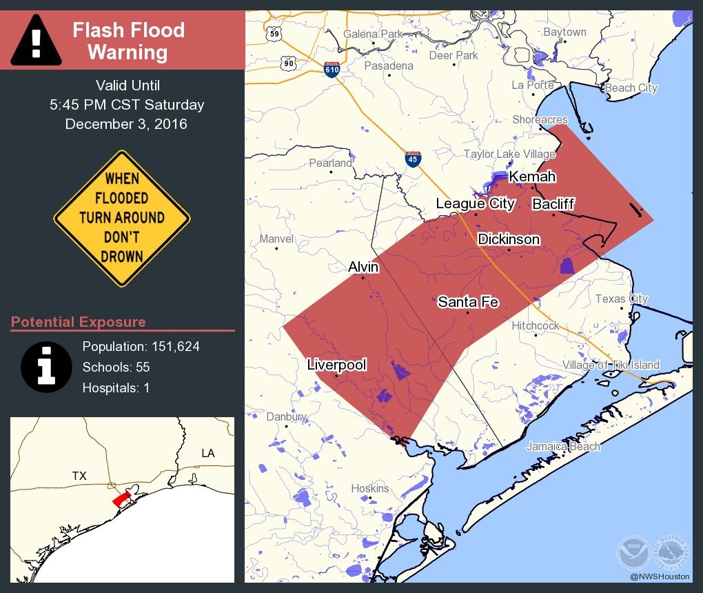 Hampshire & Worcester Counties: Flash Flood Warning In Effect Thursday Night
