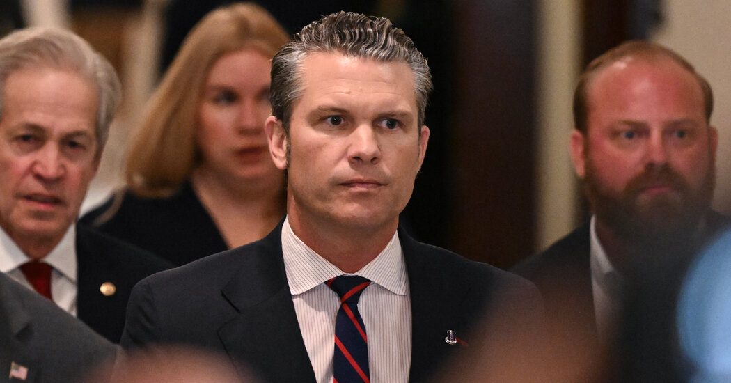 Hegseth Claims Leaks Designed To Thwart Trump's Initiatives Hegseth Claims Leaks Designed To Thwart Trump's Initiatives