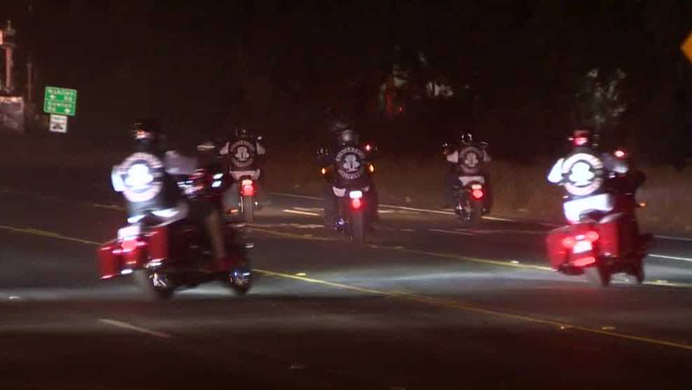 Hells Angels Attend Funeral Following Fatal Motorcycle Crash Hells Angels Attend Funeral Following Fatal Motorcycle Crash