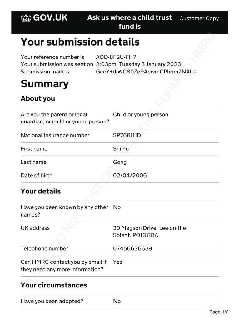 HMRC Child Benefit Communication: Key Messages & Actions HMRC Child Benefit Communication: Key Messages & Actions