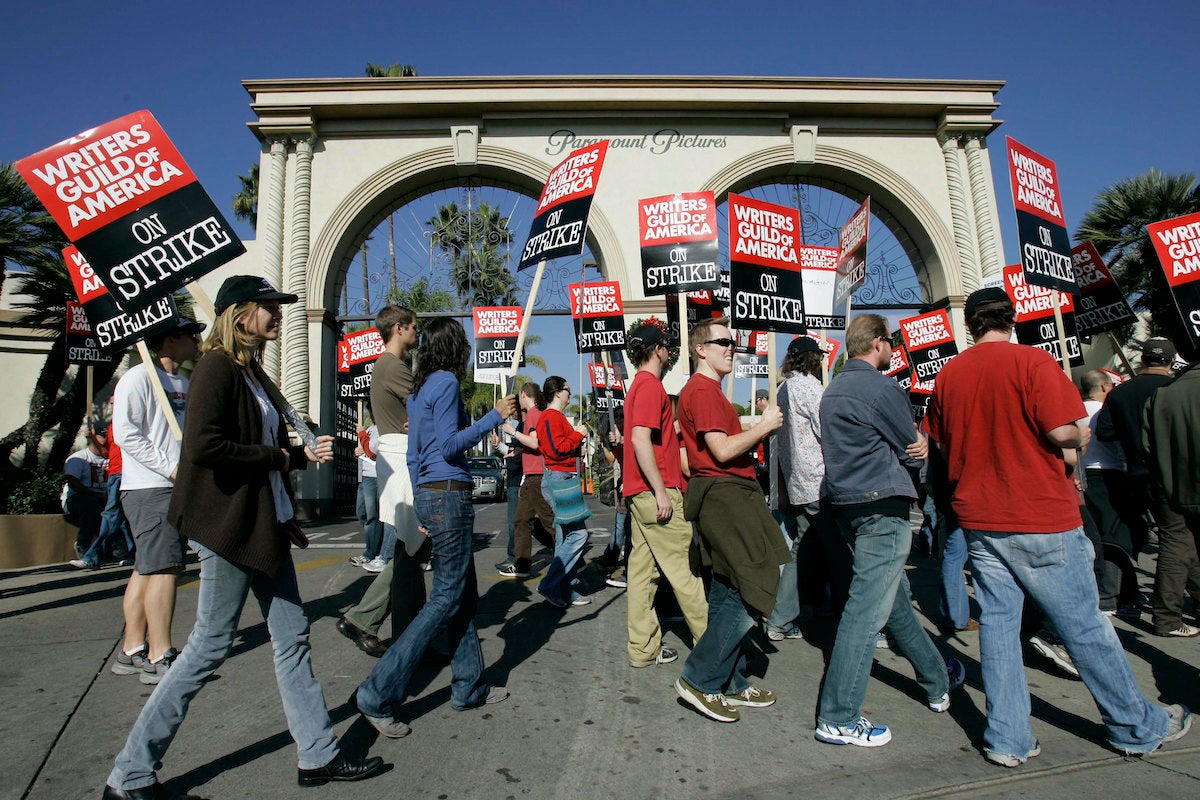 Hollywood Shut Down: Writers And Actors On Strike Hollywood Shut Down: Writers And Actors On Strike