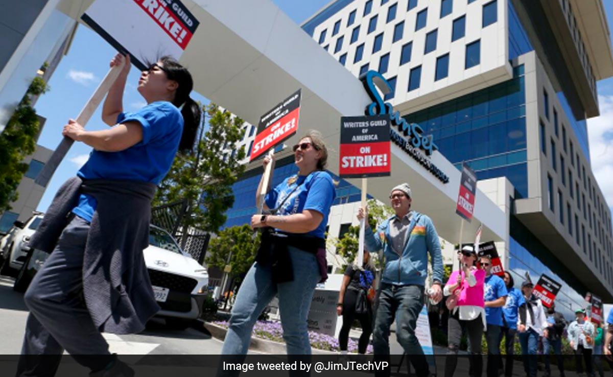 Hollywood Shut Down: Writers And Actors Strike Impacts Film And Television Production Hollywood Shut Down: Writers And Actors Strike Impacts Film And Television Production
