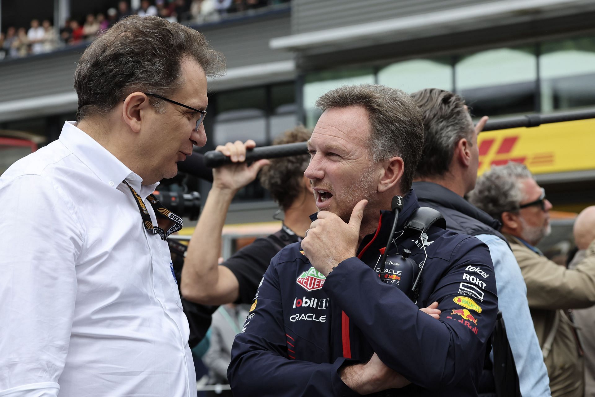 Horner On Verstappen's Paternity: A Witty Quip Horner On Verstappen's Paternity: A Witty Quip