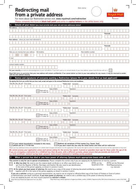 How To Change Your Postal Address With Royal Mail: A Step-by-Step Guide How To Change Your Postal Address With Royal Mail: A Step-by-Step Guide