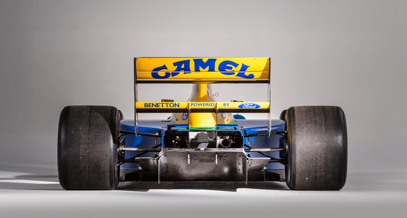 Iconic Michael Schumacher Benetton F1 Show Car To Be Auctioned Iconic Michael Schumacher Benetton F1 Show Car To Be Auctioned