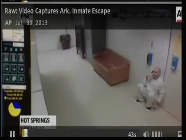 Inmate Escape Caught On Camera: New Orleans Jail Video Released Inmate Escape Caught On Camera: New Orleans Jail Video Released