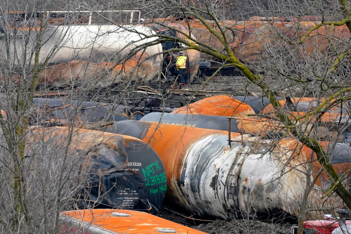 Investigation Reveals Lingering Toxic Chemicals From Ohio Train Derailment Investigation Reveals Lingering Toxic Chemicals From Ohio Train Derailment