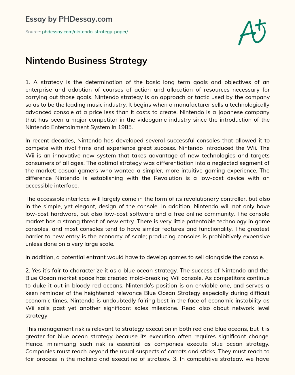 Is Nintendo's New Strategy Too Safe? Analyzing The Company's Recent Moves Is Nintendo's New Strategy Too Safe? Analyzing The Company's Recent Moves