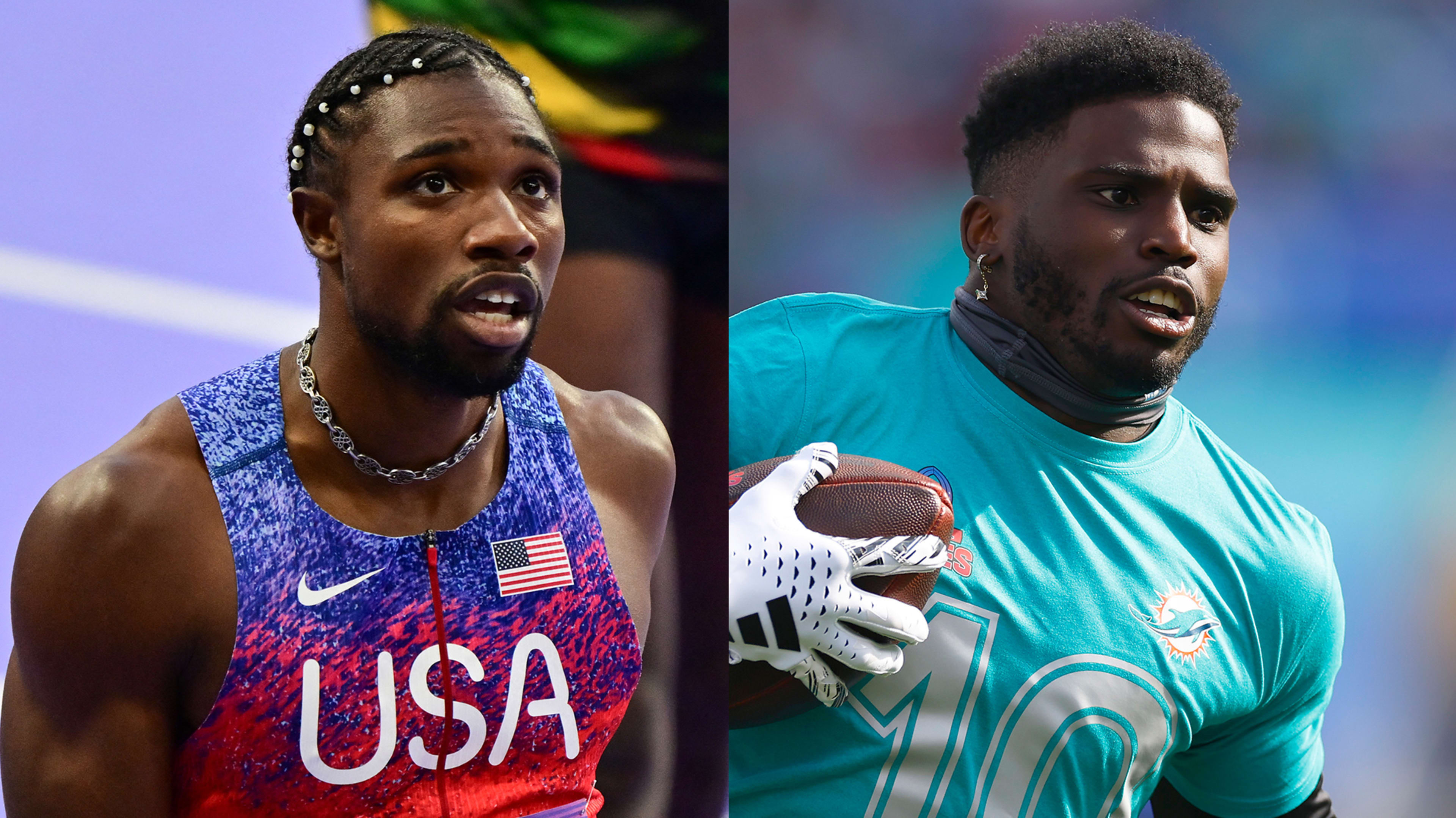 Is Tyreek Hill Faster Than Noah Lyles? Olympic Champion Michael Johnson Offers Insight Is Tyreek Hill Faster Than Noah Lyles? Olympic Champion Michael Johnson Offers Insight