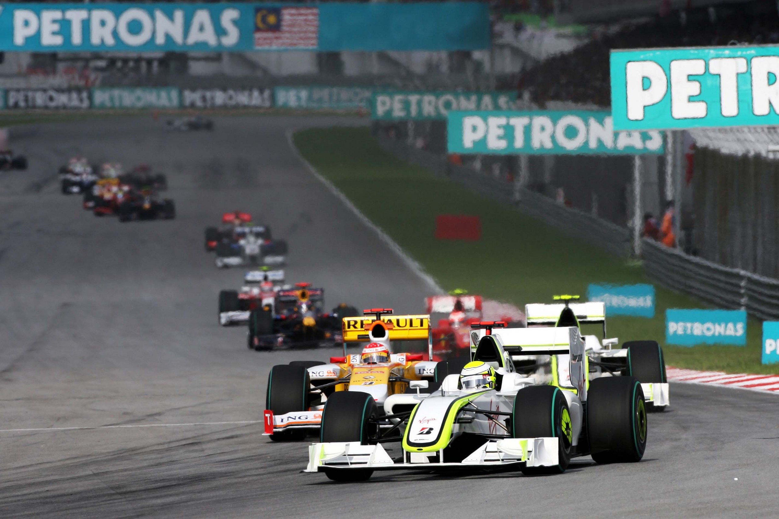 Jenson Button Returns To His Championship-Winning 2009 Brawn Jenson Button Returns To His Championship-Winning 2009 Brawn