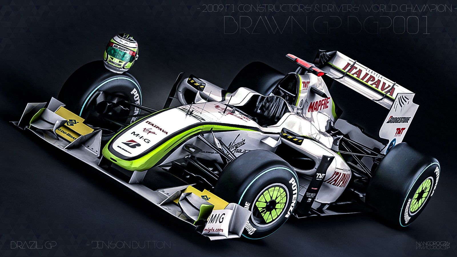 Jenson Button's 2009 Brawn: A Formula 1 Icon Returns Jenson Button's 2009 Brawn: A Formula 1 Icon Returns