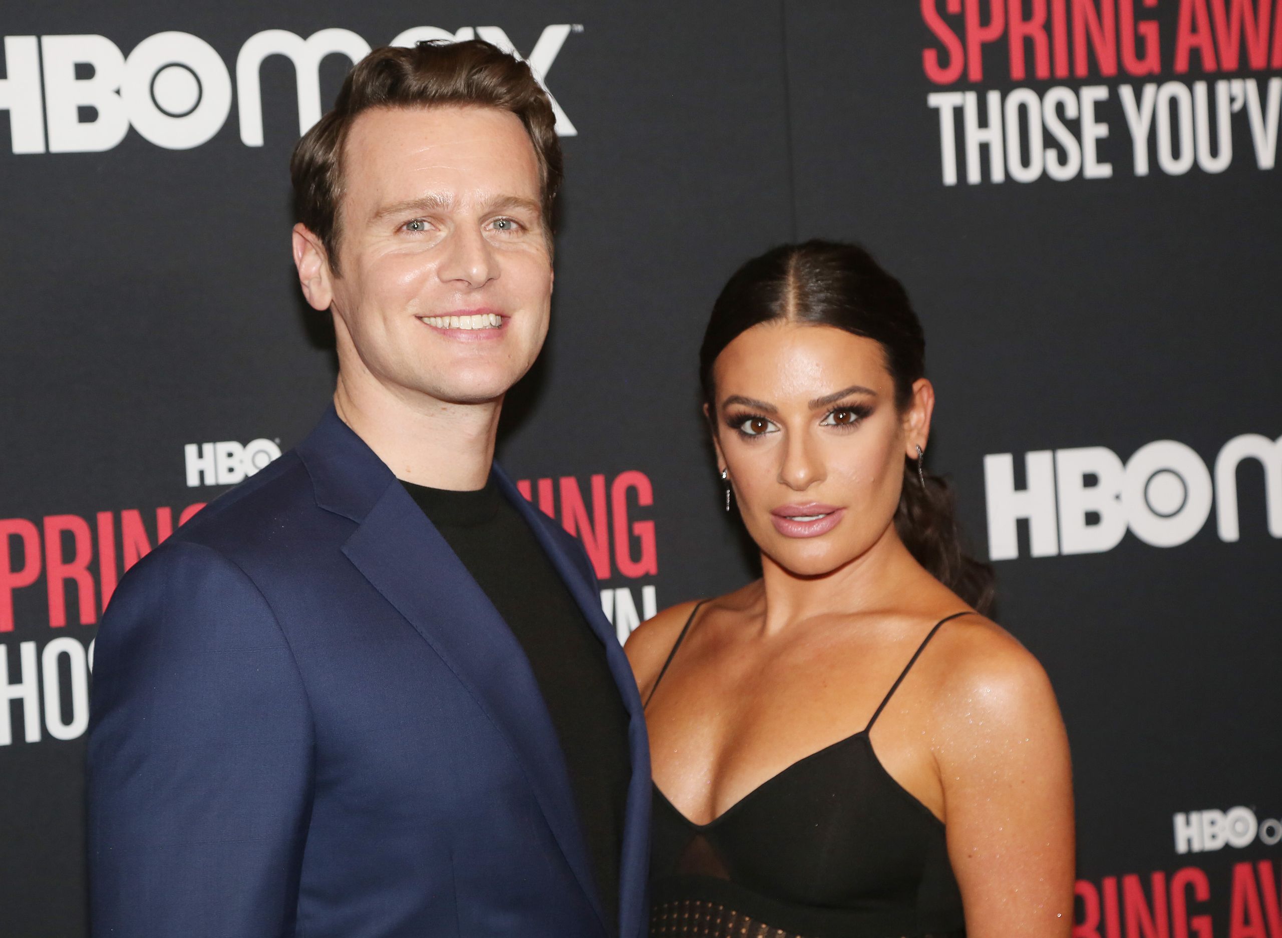 Jonathan Groff's Just In Time Opening: Lea Michele And Co-Stars Celebrate Jonathan Groff's Just In Time Opening: Lea Michele And Co-Stars Celebrate