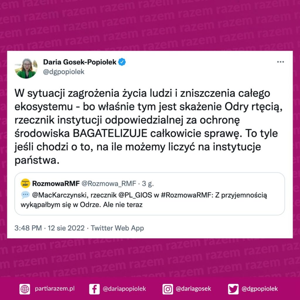 Katastrofa Ekologiczna Na Odrze: Nauczyliśmy Się Czegoś Po Trzech Latach? Katastrofa Ekologiczna Na Odrze: Nauczyliśmy Się Czegoś Po Trzech Latach?