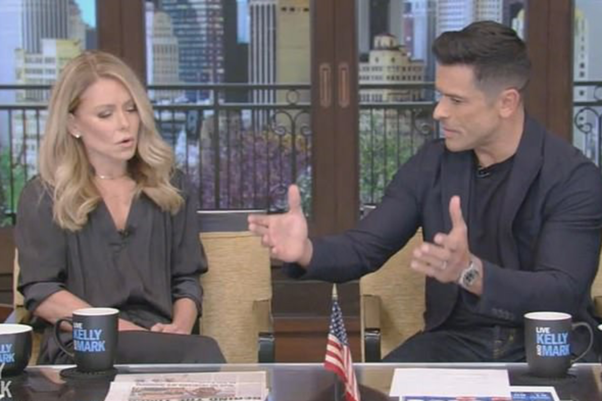 Kelly Ripa's Absence: Mark Consuelos' Bored Reaction On LIVE Kelly Ripa's Absence: Mark Consuelos' Bored Reaction On LIVE