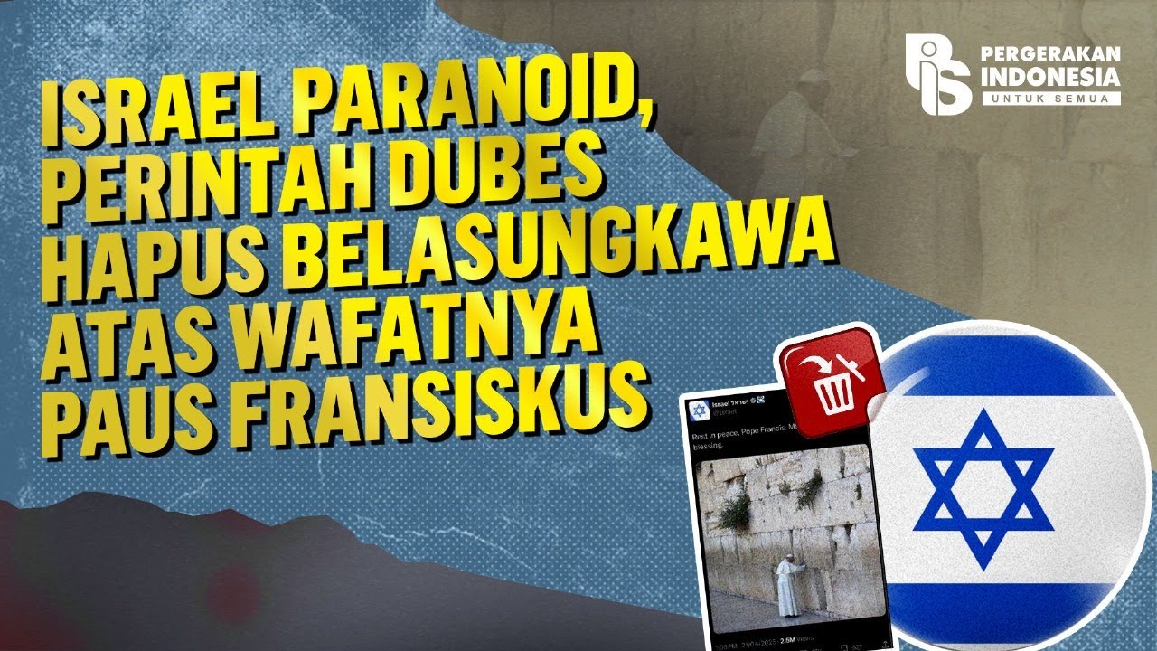 Ketegangan Israel-Vatikan: Analisis Dendam Israel Atas Kebijakan Paus Fransiskus Ketegangan Israel-Vatikan: Analisis Dendam Israel Atas Kebijakan Paus Fransiskus