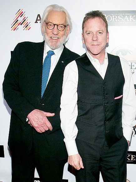 Kiefer Sutherland Pays Tribute To His Late Father At CSA's Kiefer Sutherland Pays Tribute To His Late Father At CSA's