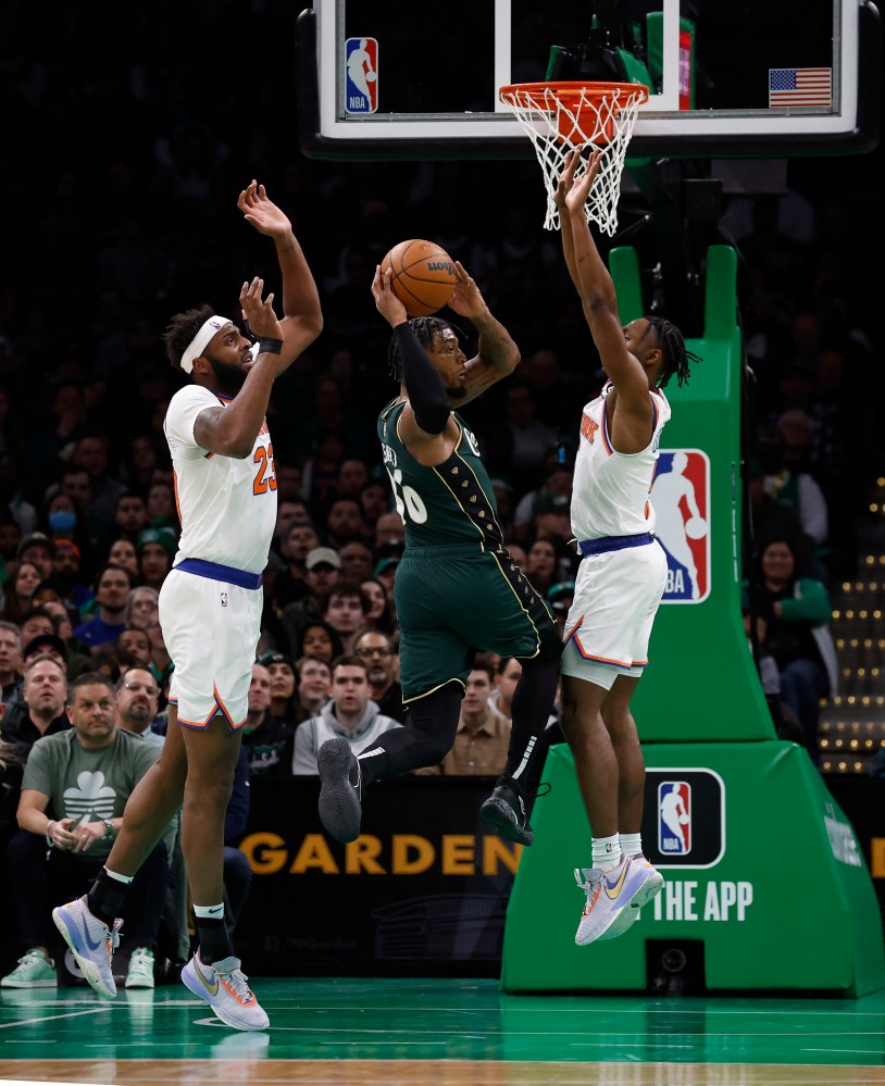Knicks Steal Game One From Celtics In Overtime Knicks Steal Game One From Celtics In Overtime