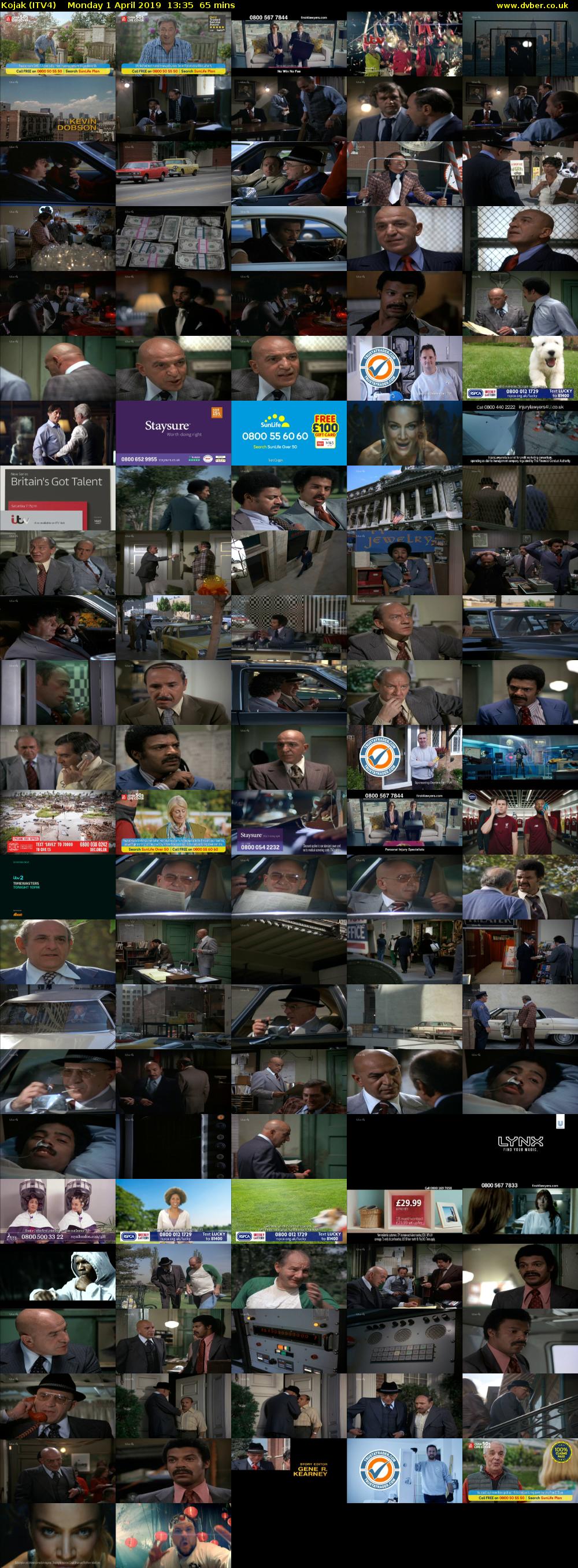 Kojak: The ITV4 Broadcast Schedule Kojak: The ITV4 Broadcast Schedule