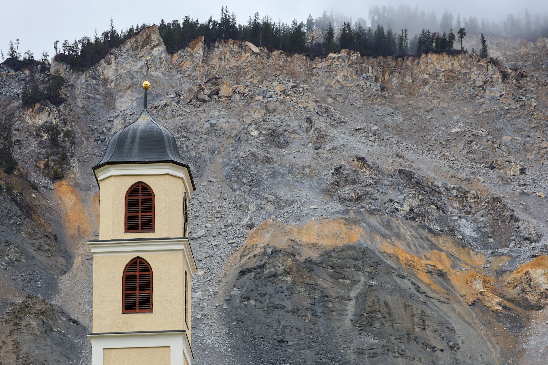 Landslide Threat Forces Evacuation Of Swiss Village Landslide Threat Forces Evacuation Of Swiss Village