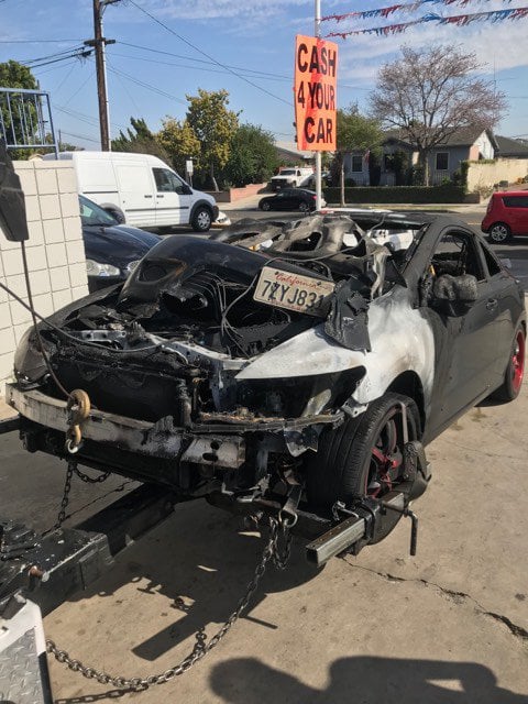Large Fire Engulfs Used Car Dealership; Crews Respond Large Fire Engulfs Used Car Dealership; Crews Respond