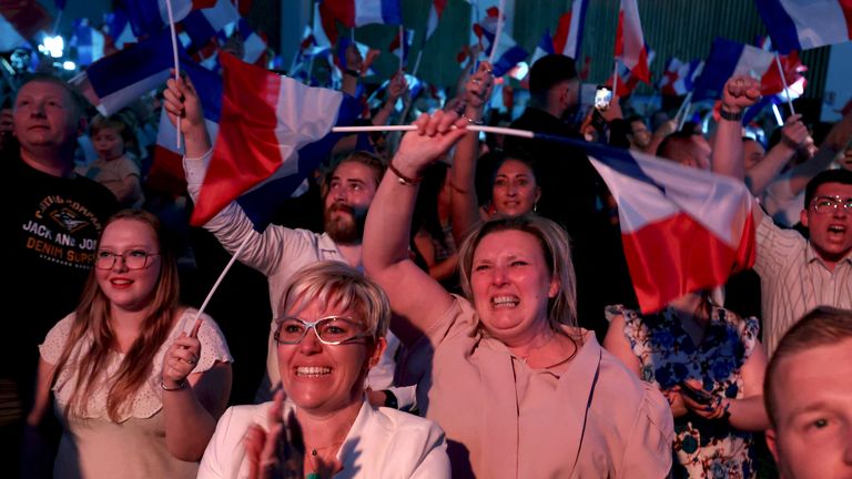 Le Pen's Support Rally: A Less Than Impressive Showing For The National Rally Le Pen's Support Rally: A Less Than Impressive Showing For The National Rally