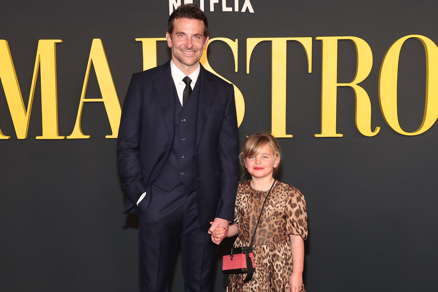 Lea De Seine Shafer And Bradley Cooper's Adorable Super Bowl 2025 Moment Lea De Seine Shafer And Bradley Cooper's Adorable Super Bowl 2025 Moment