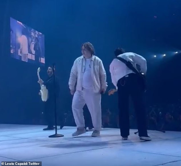 Lewis Capaldi's Surprise Return To The Stage At Charity Concert Lewis Capaldi's Surprise Return To The Stage At Charity Concert