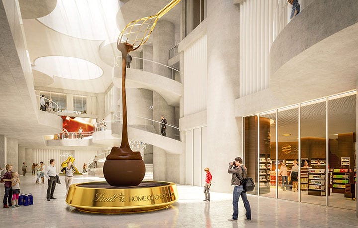 Lindt Opens A Chocolate Paradise In Central London Lindt Opens A Chocolate Paradise In Central London