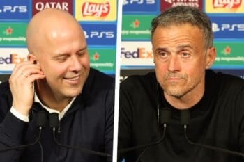 Liverpool's Luck: Arne Slot And Luis Enrique On Alisson And The Reds Liverpool's Luck: Arne Slot And Luis Enrique On Alisson And The Reds