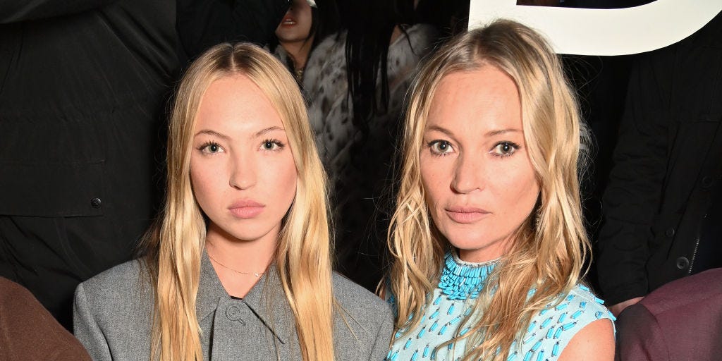 London Fashion Week: Kate And Lila Moss Twin In Stunning LBDs London Fashion Week: Kate And Lila Moss Twin In Stunning LBDs