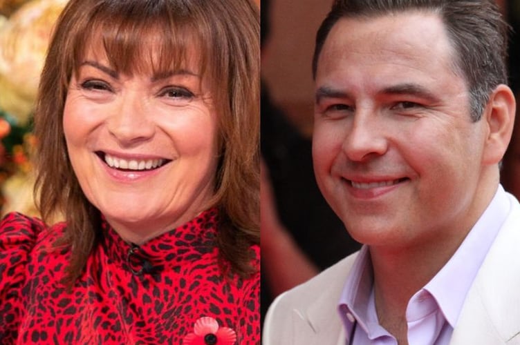 Lorraine Kelly Reacts To David Walliams' Controversial Comment Lorraine Kelly Reacts To David Walliams' Controversial Comment