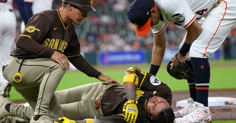 Luis Arraez Injury: Collision With Mauricio Dubón Ends Game Early Luis Arraez Injury: Collision With Mauricio Dubón Ends Game Early