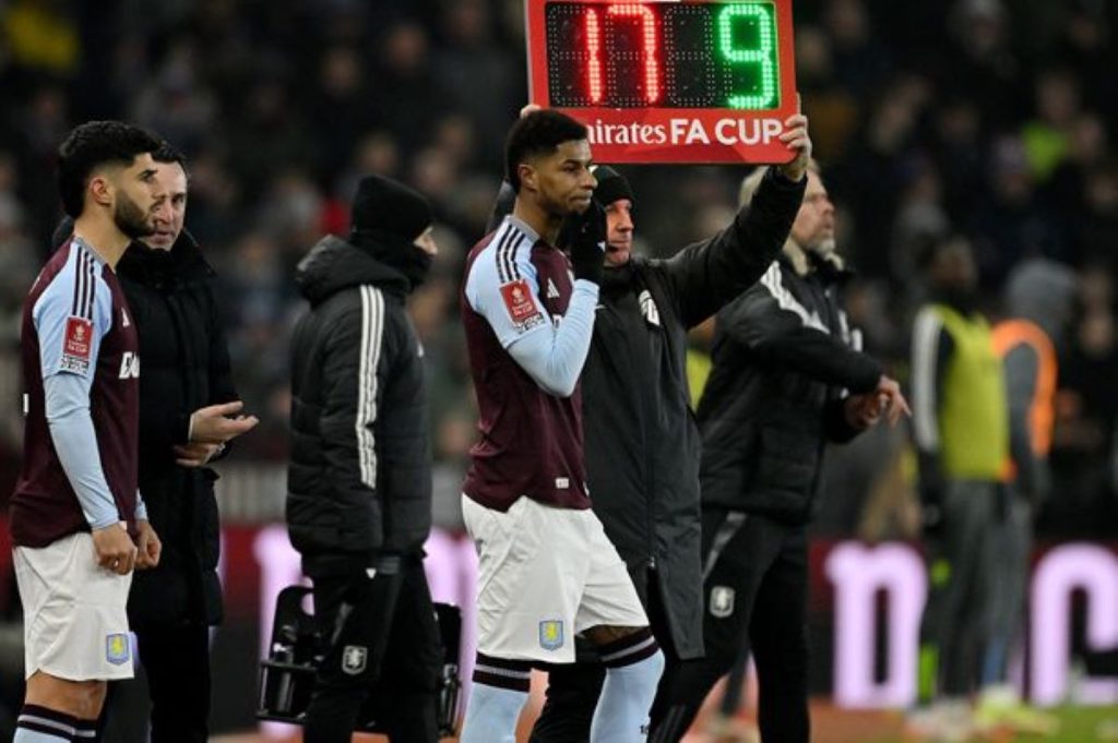 Manchester United's Rashford Bags Brace, Crushes Aston Villa In FA Cup Clash Manchester United's Rashford Bags Brace, Crushes Aston Villa In FA Cup Clash