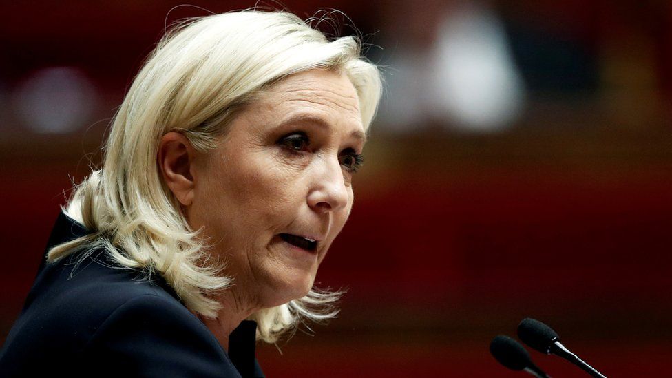 Marine Le Pen: Paris Rally Speech On Conviction Verdict Marine Le Pen: Paris Rally Speech On Conviction Verdict