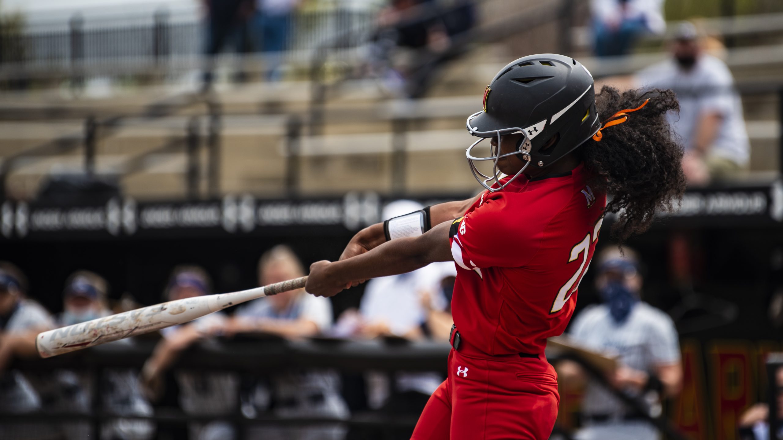 Maryland Softball Rallies Past Delaware, 5-4 Maryland Softball Rallies Past Delaware, 5-4