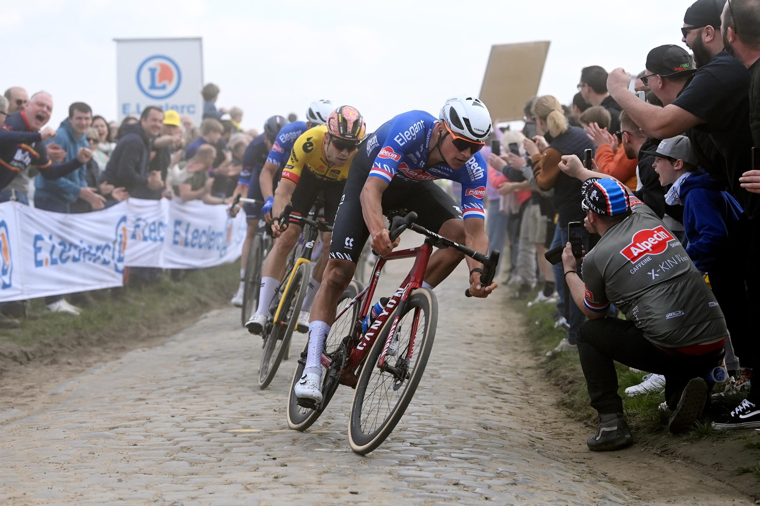 Mathieu Van Der Poel's Paris-Roubaix Disrupted: Bottle Incident Leads To Legal Pursuit Mathieu Van Der Poel's Paris-Roubaix Disrupted: Bottle Incident Leads To Legal Pursuit