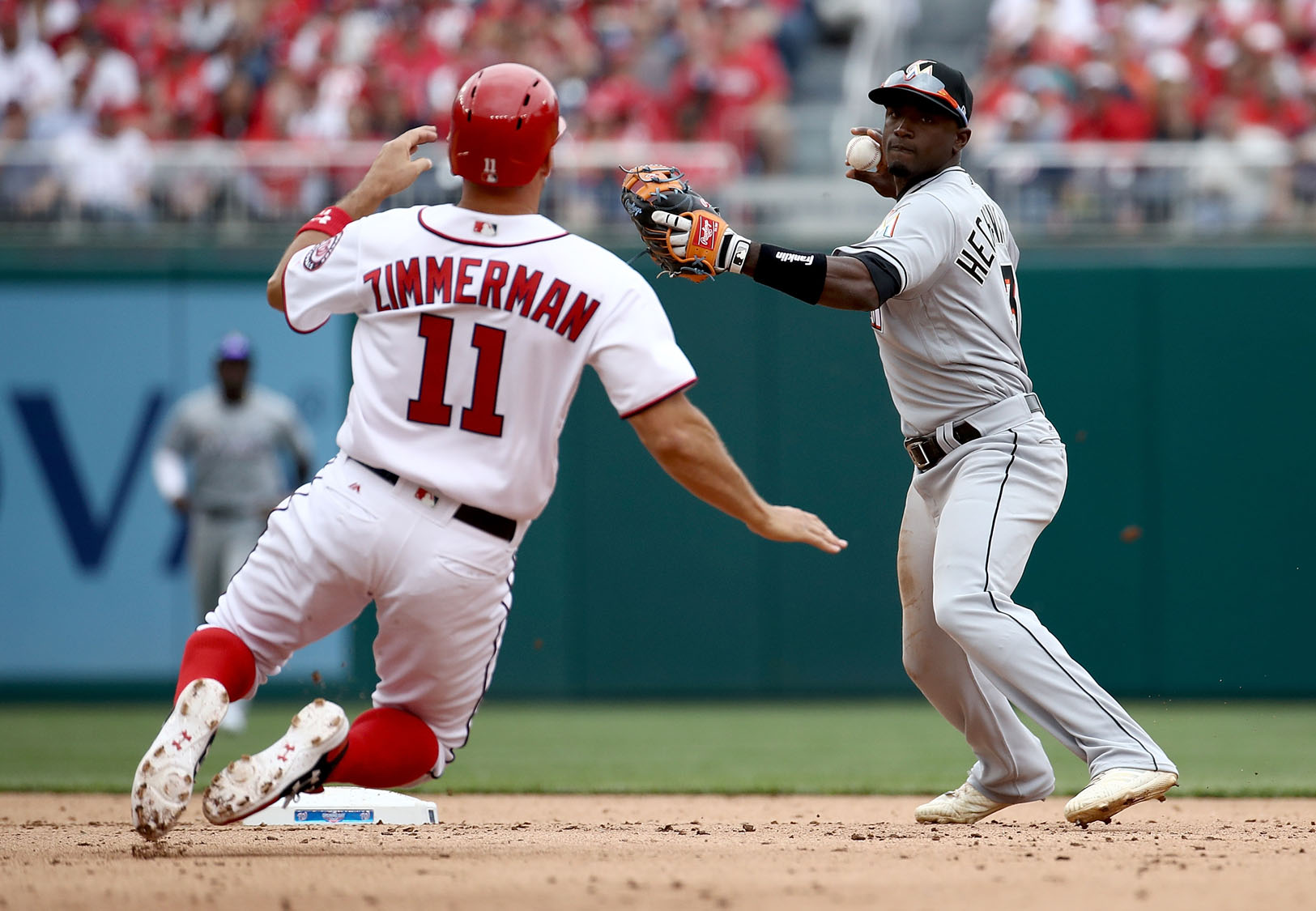 Miami Marlins Beat Nationals Thanks To Stowers And Conine Miami Marlins Beat Nationals Thanks To Stowers And Conine