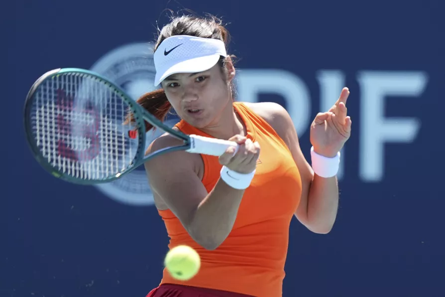 Miami Open: Raducanu Triumphs, Reaches Last Eight Miami Open: Raducanu Triumphs, Reaches Last Eight