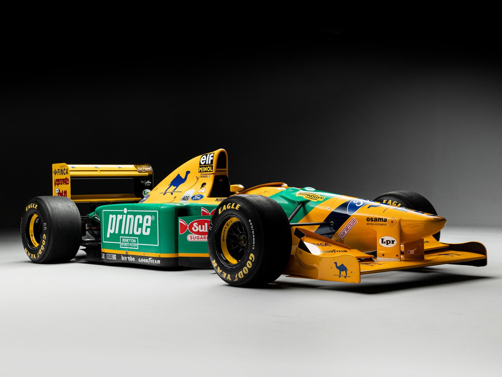 Michael Schumacher Benetton F1 Show Car: A Collector's Dream Michael Schumacher Benetton F1 Show Car: A Collector's Dream