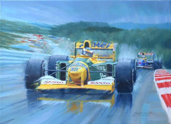 Michael Schumacher Benetton F1 Show Car: A Detailed Look Before Auction Michael Schumacher Benetton F1 Show Car: A Detailed Look Before Auction